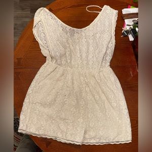 French Lace Romper